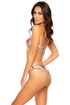 Luli Fama Miami Bound Ruched Halter Bandeau